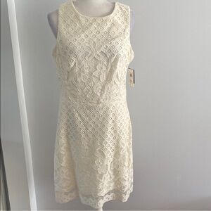 Gabby Skye Lace Dress | 12 | ivory